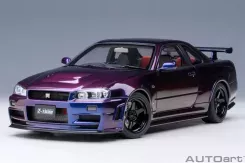 AUTOart Nissan Skyline GT-R R34 Z-tune Midnight Purple 77464