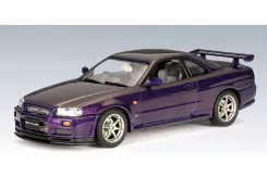 AUTOart Nissan Skyline R34 GTR 1990 Midnight Purple 57303