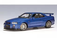 AUTOart Nissan Skyline R34 GTR 1999 Blue 77301