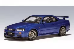 AUTOart Nissan Skyline R34 GTR V-Spec II Bayside Blue 77331