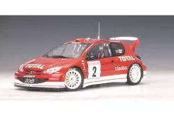 AUTOart Peugeot 206 WRC R.Burns R.Reid 2 Rally Monte Carlo 80357