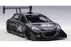 AUTOart Peugeot 208 T16 Pikes Peak Presentation Car Black 81353