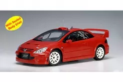 AUTOart Peugeot 307 WRC 2005 Plain Body Version Red 80557