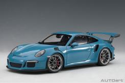 AUTOart Porsche 911 991 GT3 RS Miami Blue 78167