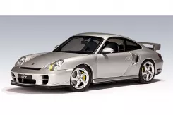 AUTOart Porsche 911 996 GT2 2002 Silver 77841