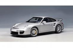 AUTOart Porsche 911 997 GT2 Silver 77898