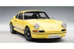 AUTOart Porsche 911 Carrera RS 2.7 1973 Yellow with Black Stripes 78053