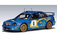 AUTOart Subaru Impreza WRC 2001 P. Solberg P. Mills 6 80193
