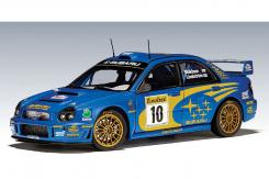 AUTOart Subaru Impreza WRC 2002 T. Makinen K. Lindstrom 10 80292