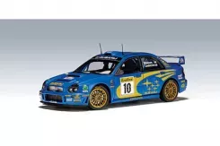 AUTOart Subaru Impreza WRC 2002 T.Makinen Lindstrom 10 Rally Monte Carlo 60291
