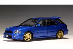 AUTOart Subaru New Age Impreza WRX Wagon STI 2001 blue 78632