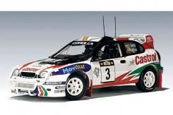 AUTOart Toyota Corolla WRC E11 1999 C.Sainz L.Moya 03 Safari Rally Kenya 89982