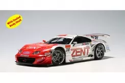 AUTOart Toyota Supra Super GT A80 2005 Zent Cerumo Supra 38 Late Version Yuji Tachikawa Toranosuke Takagi 80517