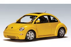 AUTOart Volkswagen New Beetle 1999 Reflex Yellow 79731