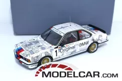 AUTOart BMW 635 CSI e24 24h Spa 1986 1 winner genuine BMW parts dealer edition white 80430145825