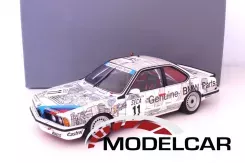 AUTOart BMW 635 CSi e24 24h Spa 1986 Winner Quester Tassin white dealer edition 80430145826