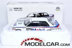 AUTOart BMW M3 e30 ATCC Peter Brock 05 Biante white 88845