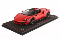 BBR Ferrari 296 GTS Matt Red F1 Season 2022 P18215EST