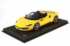 BBR Ferrari 296 GTS Modena Yellow P18215C