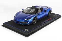 BBR Ferrari 296 GTS Rancing Blue P18215F