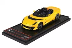 BBR Ferrari 812 Competizione A Yellow Three Alloy BBRC263A