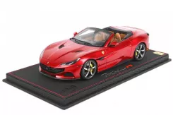 BBR Ferrari Portofino M Spider Metallic Portofino Red P18193D