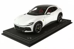 BBR Ferrari Purosangue Metallic Cervino White P18219D