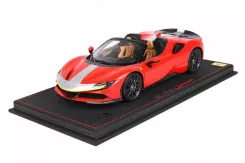 BBR Ferrari SF90 Spider Pack Fiorano Corsa 322 Red P18198C1