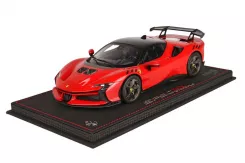 BBR Ferrari SF90 XX Stradale Red Corsa 322 And Black P18237C