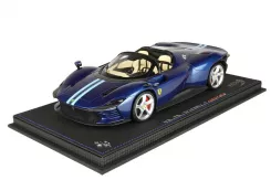 BBR Ferrari SP3 Daytona Blue Abu Dhabi P18214F