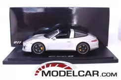 GT Spirit Porsche 911 991 Targa 4S Exclusive dealer edition silver 16337255