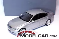 Kyosho BMW 3-Series sedan e90 Titanium Silver dealer edition 80430392146
