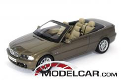 Kyosho BMW 3-serie e46 convertible Individual Olivegreen Metalic dealer edition 80430395004