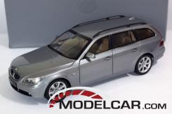 Kyosho BMW 545i touring e61 silver grey dealer edition 80430308413