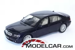 Kyosho BMW 7-Series Individual E66 Onyx Blue dealer edition 80430403519