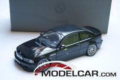Kyosho BMW M3 CSL e46 Black Sapphire Metallic dealer edition 80430302736