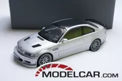 Kyosho BMW M3 GTR e46 street version Titan Silver dealer edition 80430396080
