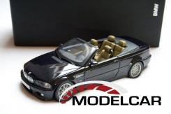 Kyosho BMW M3 convertible e46 Carbon Black dealer edition 80430024431