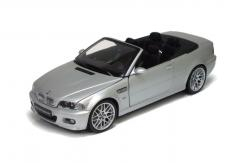 Kyosho BMW M3 convertible e46 Silver 08505S