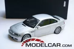 Kyosho BMW M3 coupe e46 silver dealer edition 80430009759