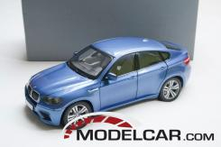 Kyosho BMW X6 M e71 Monte Carlo Blue metallic dealer edition 80432157614
