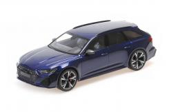 Minichamps Audi RS6 Avant C8 2019 Blue Metallic 155018011
