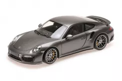 Minichamps Porsche 911 991 Turbo S 2016 Grey Metallic 110067121
