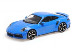 Minichamps Porsche 911 992 TURBO S 2021 Blue 155069074