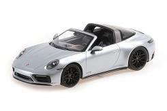 Minichamps Porsche 911 992 Targa 4 GTS 2021 Silver 155061061