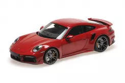 Minichamps Porsche 911 992 Turbo S Sport Design coupe red 110069071