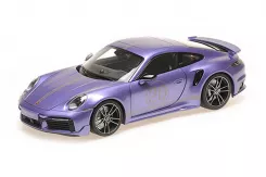 Minichamps Porsche 911 992 Turbo S Sport Design coupe viola 113069076