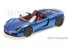 Minichamps Porsche 918 Spyder 2013 blue metallic 110062432