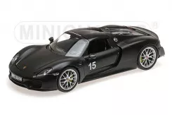 Minichamps Porsche 918 Spyder 2013 with Weissach Package matt black 110062444