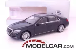 Norev Mercedes-Benz S-Class W222 blue anthracite dealer edition